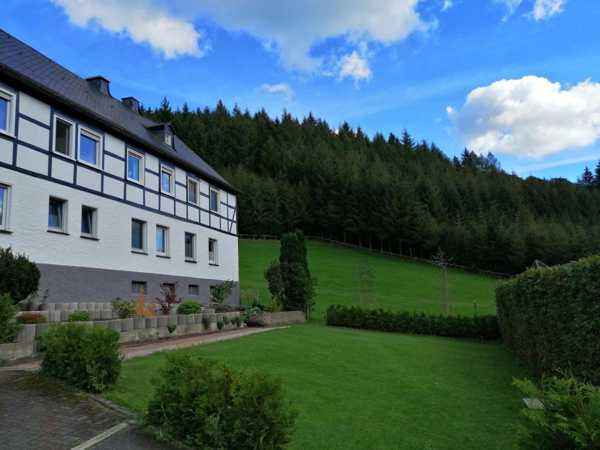 Modernisierte Ferienwohnung Im Schoenen Sauerland Meschede Buitenkant foto